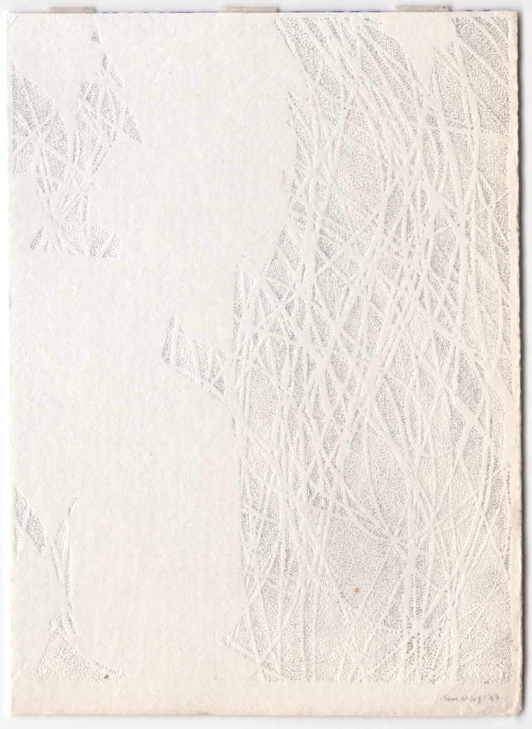 Needle drawing - Pentaptych 17-21/08/'17 (1/5)